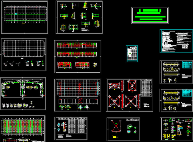 顺义仓库钢结构施工图片