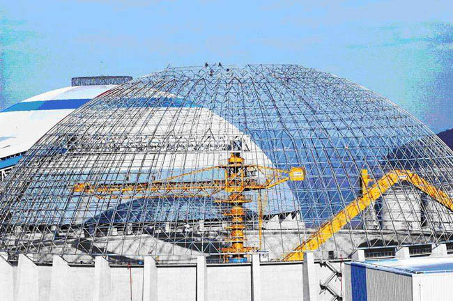 顺义电厂网架工程