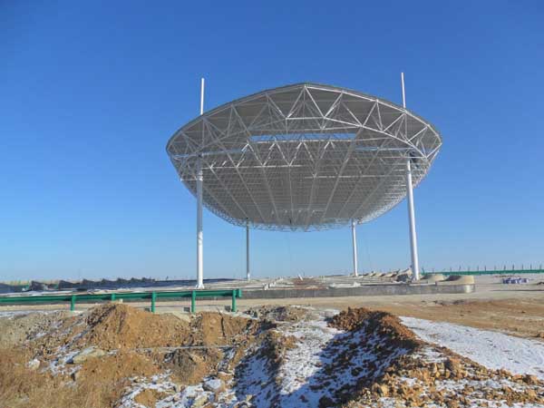 顺义加油站网架工程