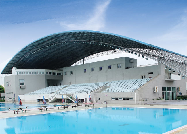 顺义游泳馆网架